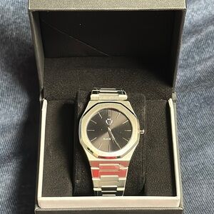 Black Tie Watch Co. Onyx Steel Men's Watch NIB